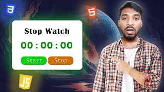 Build a Stopwatch with JavaScript — Easy Step-by-Step Tutorial for Beginners!