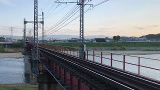 〈単線！〉近鉄道明寺線柏原行き柏原南口駅到着