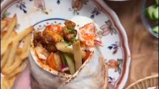 Chicken Shawarma Recipe #recipes #100k #chicken #shawarma #shawarmaroll