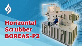 Horizontal Scrubber BOREAS-P2 With Random Packing