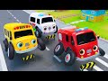 Wheels On The Bus Go To Town | Nursery Rhymes & Kids Songs - Baby Car Songs TV