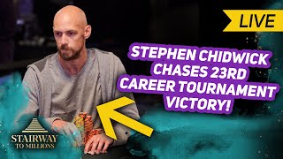 Stephen Chidwick Chases 23rd Career Victory at Stairway to Millions [LIVE]