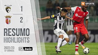 Highlights | Resumo: Portimonense 1-2 SC Braga (Liga 22/23 #13)