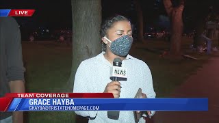 Protests in downtown Evansville 2