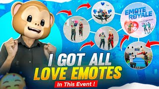 New Valentine Emote Royal Event Spinning 😍🤗♥️ || One Spin Trick || @funwithsrbyt|| #srb #emote