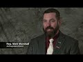 legislator profile representative matt marshall