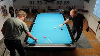 9ball challenge vs Pentti Nikula