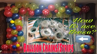 Organic Balloons using Balloon Chain || Is it worth it? || Is it easy to use? || Balloon Decorations