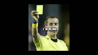 I’m blind I’m deaf I want to be a ref 😭