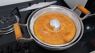 BOLO ASSADO NA BOCA DO FOGÃO / NÃO TEM FORNO EM CASA FAÇA NA PANELA E ECONOMIZE GÁS