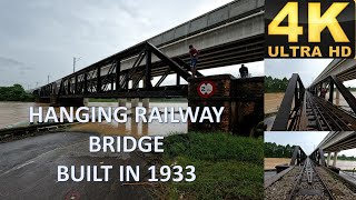 ABANDONED RAILWAY BRIDGE 1933 . LANDASAN KERETAPI LAMA. BUILT 1933.