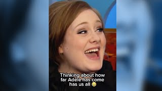 Adele Remembers Hearing Herself On The Radio #shorts