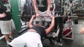 Sidy Sow Bench Press PR 280