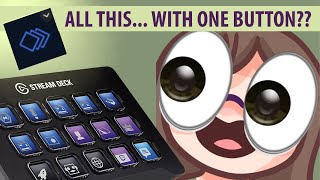 1 BUTTON CAN DO IT ALL! | Streamdeck Multiaction tool Tutorial
