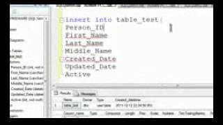 SQL Server Express 2008 R2 Tutorial 4 - Insert And Select Data