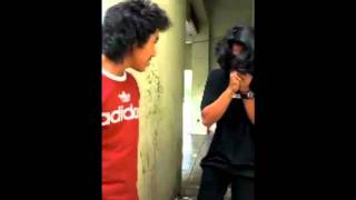 Lazy P spits some freestyle with Rama (beatbox)