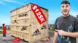 Unboxing A $125,000 Sneaker Mystery Box...