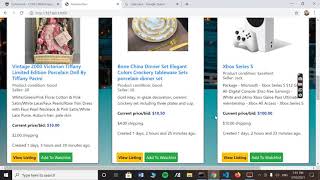 CS50W Web Programming with Python and JavaScript: Project 2 "Commerce"