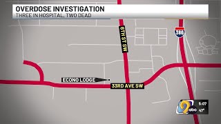 Two dead, one hospitalized from suspected drug overdose at Cedar Rapids hotel