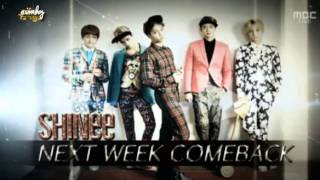 130216 SHINee Comeback nextweek