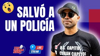 🔥Enrique Tarrio salva a un policía. #entrevistaexclusiva