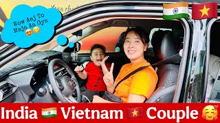 India 🇮🇳 Vietnam 🇻🇳 Couple 🥰 | Saturday k Din Bahut Sare Cafe Visit Kar Liye 😳