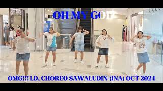 OMG!!! LINE DANCE / choreographer : Sawaludin ( INA) Oct 2024