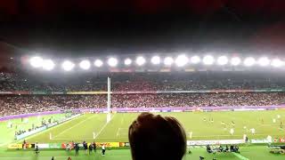 ラグビーW杯2019決勝　カラオケタイム「カントリーロード」／Rugby World Cup 2019Final HALFTIME“Country Road”