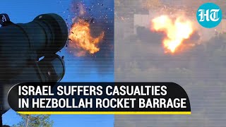 Israeli Forces Suffer Casualties As Hezbollah Missiles Breach Iron Dome Defences | Watch