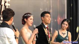 Starhub TVB Awards 2015 Green Carpet 星和无线电视大奖星光大道 - Ruco Chan 陈展鹏 \u0026 Grace Chan 陈凯琳