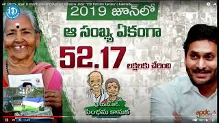 వైయస్సార్ పింఛన్ కానుక పెంపు | Pension increased to Rs.3000 in AP |