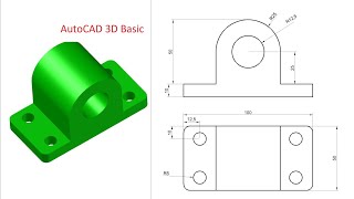 AutoCAD 3D tutorial for beginners