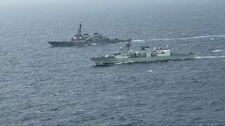 Canada, U.S. join forces to monitor South China Sea | HMCS OTTAWA