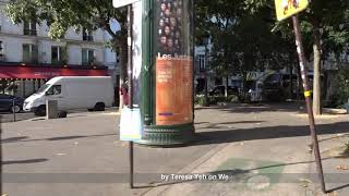 The Streets of Montmartre 02｜Petit Train｜Paris, France｜蒙馬特街道02｜蒙馬特小火車｜法國巴黎