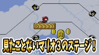 特殊なコースができるマリオ３！？【スーパーマリオアドバンス４】