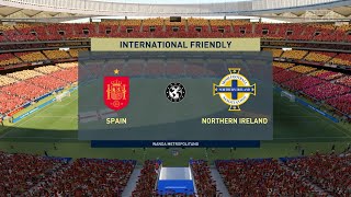 Spain U21 vs Northern Ireland U21 (12/10/2021) Euro U21 FIFA 22