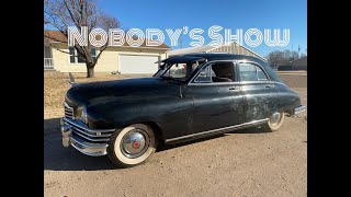 1949 Packard!  Fresh out of a years of storage!  Fulton Sunvisor, Nice Interior, Sharp Car!