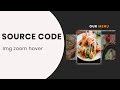 Image zoom hover ( source code )