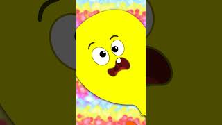 Learn Colors With Balloons - Finger Family Song #shorts #nurseryrhymes #kidssong #hooplakidz