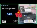 hp officejet 6962 vs 삼성 sl t1670fw 프린터 출력 속도비교 compare printing speed