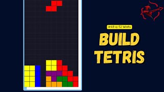 Tetris Game Coding Tutorial with HTML5 Canvas
