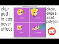 Clip Path Hover Effect in CSS | Pure CSS Hover Effect | Image Hover Effect in CSS (Clip-path).