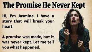 The Promise He Never Kept || Learn English Through Story 🔥 || Graded Reader || Listening Practice ✅