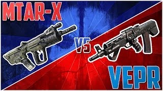 COD Ghosts - "MTAR-X VS VEPR" - The Best SMG (Call of Duty Ghosts Breakdown) | Chaos
