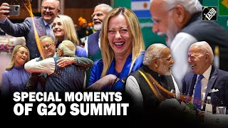 G20 Summit| From PM Modi, PM Meloni’s laughter to “Aww” moment with Australian PM| Special moments