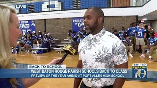 West Baton Rouge Parish schools head back to class