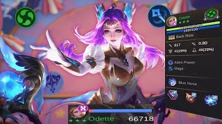 3 STAR ODETTE STRONGEST HERO!! MLBB