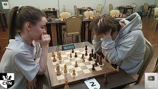 WFM Fatality (1970) vs Celentano (1920). Chess Fight Night. CFN. Rapid