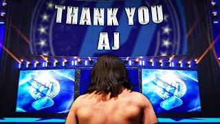 How AJ Styles Should Retire From WWE