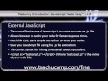JavaScript Training Tutorial External JavaScript